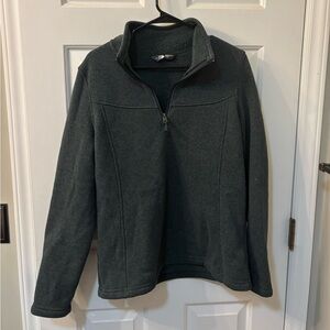 The North Face Forest Green Fleece Pullover: Size XL